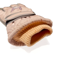 Guantes De Invierno Nieve Kuromi Sanrio para niños - Rosa Cuarzo - KITCH TECH