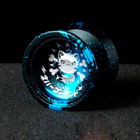 Yoyó Profesional Coffee Cat Aluminio Pro Bearing + 2 cuerdas