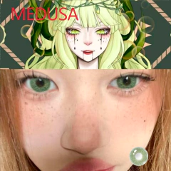 Lentes de Contacto Efecto Real Medusa Green en internet