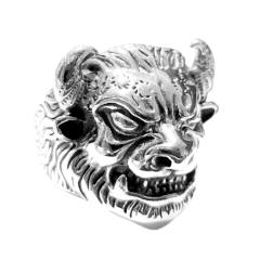 Anillo Acero Minotauro Toro Zodd - 10 - comprar online