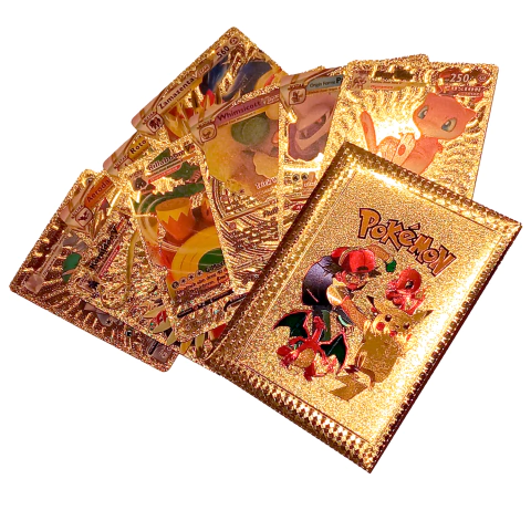 Sobre Cartas Pokemon x 10 Cartas Doradas