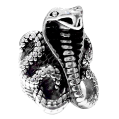 Anillo Acero Cobra King Serpiente - 9 - (copia)