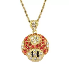 Cadena con Dije Iced Chain Hongo Mario Bross "Toad" - comprar online