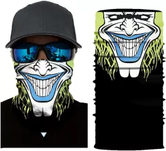 Cuello Termico Fino Beff Payaso Joker Verde - comprar online