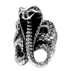 Anillo Acero Cobra King Serpiente - 9 - (copia) - buy online