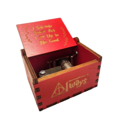 Cajita Musical Harry Potter Roja - comprar online