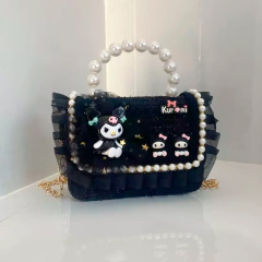 Cartera Shoulder Riñonera Mini Sanrio kuromi - comprar online