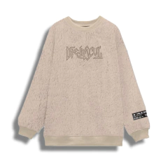 Buzo Cuello Redondo Corderito Crypt Soft - Beige