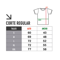 Remera Audioritmica! Siguen El Sonido De La Musica! N°27 en internet