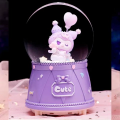Bola Esfera de Nieve Musical Kuromi Sanrio - 12 Cms - comprar online
