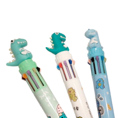 Lapicera Multicolor Dinosaurio en internet