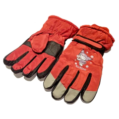 Guantes De Invierno Nieve Kuromi Sanrio para niños - Rojo en internet