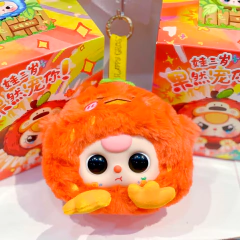 Imagen de Llavero Peluche Baby Three Fruta Fruit Babys Bebes Importado