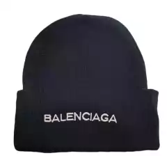 Gorro Lana Balenciaga Negro - comprar online