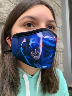 Barbijo Neoprene Adolescentes Varios diseños 2
