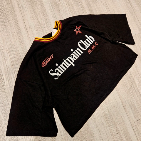 Remera Negra Saint Club