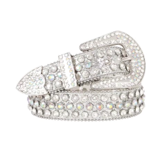 Cinto Cinturon Cowboy Bb Belt Hebilla Strass Trap Mod 18