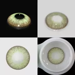 Lentes de Contacto Efecto Real Lentillas Verde - KITCH TECH