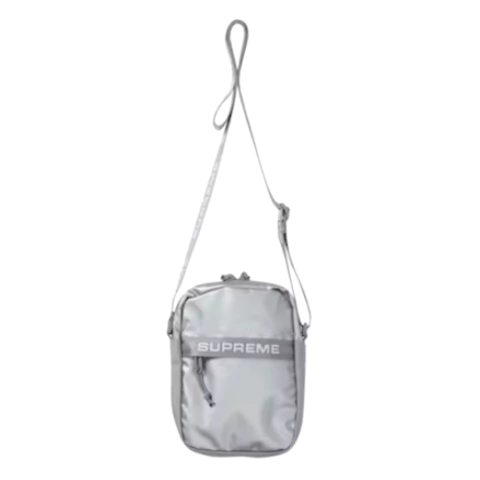 Bolso/Morral Supreme Shoulder Bag FW22 (AAA) - Silver/Plata