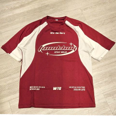 Remera Over Neo Wild Rojo