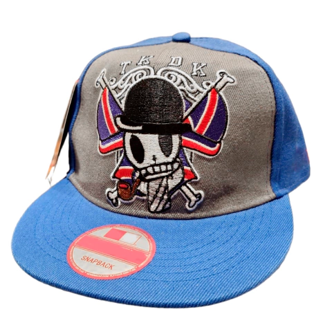 Gorra SnapBack Plana Tokidoki British skull Regulable
