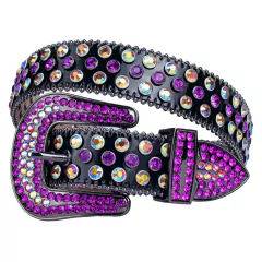 Cinto Cinturon Cowboy Bb Belt Hebilla Strass Trap Modelo 25