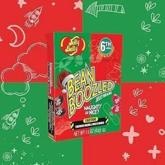 Image of Bean Boozled Caramelos Golosinas Grageas 45g Edición Navidad