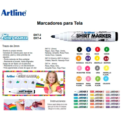 Marcador Para Tela Artline Shirt Marker 2mm - buy online