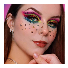 Lentes de contacto Fantasía Anime Cosplay Arcoiris Marina Rainbow CL378