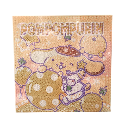Kit de Pintura Strass Colores Pompompurin Sanrio