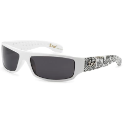 Anteojos de Sol Gafas Locs Bandana Blanca N° 9003