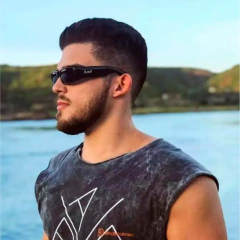 Anteojos de Sol Gafas Locs Negro Bandana Negra N°9006 - KITCH TECH