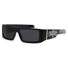 Anteojos de Sol Gafas Locs Negro Skulls N°9058