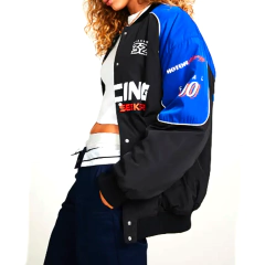 Campera Racer Nascar Bomber Thrill Azul - KITCH TECH