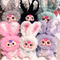 Imagen de Llavero Peluche Baby Three Rabbit Conejo Importado Colgante