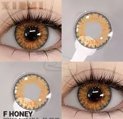 Lentes de Contacto Efecto Real Naranja Honey Orange - tienda online
