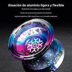 Imagen de Yoyó Profesional Unicorn Aluminio Pro Bearing + 2 cuerdas