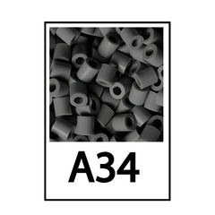 900 MINI Canutillos Hama Beads 2.6mm + Pinza Varios Colores - tienda online