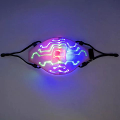 Barbijo Luces Led Varios Estilos - comprar online