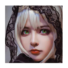 Lente de contacto fantasia cosplay anime Arcoiris CL347