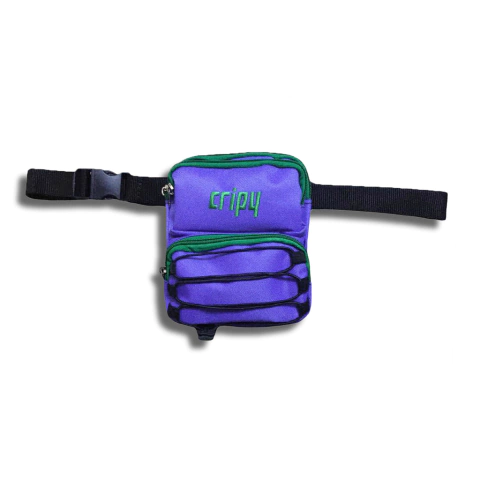 Shoulder Bag Riñonera Cripy - Lila/ Green