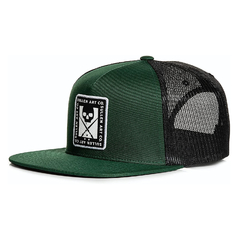 Gorra Plana Snapback Sullen Border Green Original Importada en internet