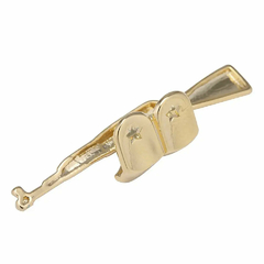 Grillz Double Teeth Dos Dientes Dorados AK47 - comprar online