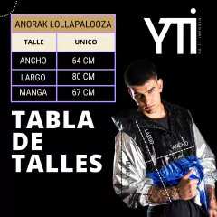 Anorak Lollapalooza Rojo - KITCH TECH
