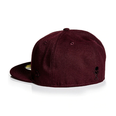 Gorra Sullen Plana New Era Badge Bordo Original Importada en internet