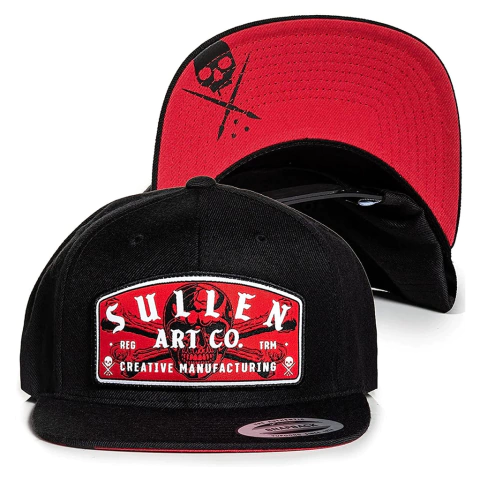Gorra Plana Snapback Sullen Toxin Original Importada