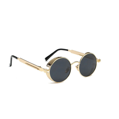 Anteojos de sol Steampunk metalico Retro Finos B013