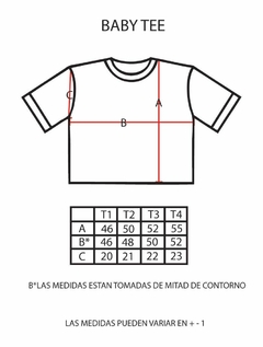 Baby Tee Kitten Negro - tienda online
