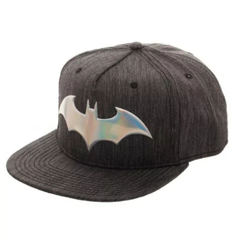 Gorra Snapback DC Comics Batman Iridescent Weld Chrome Logo - Bioworld USA
