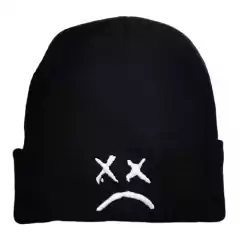 Gorro Lana Marshmallow Negro - comprar online